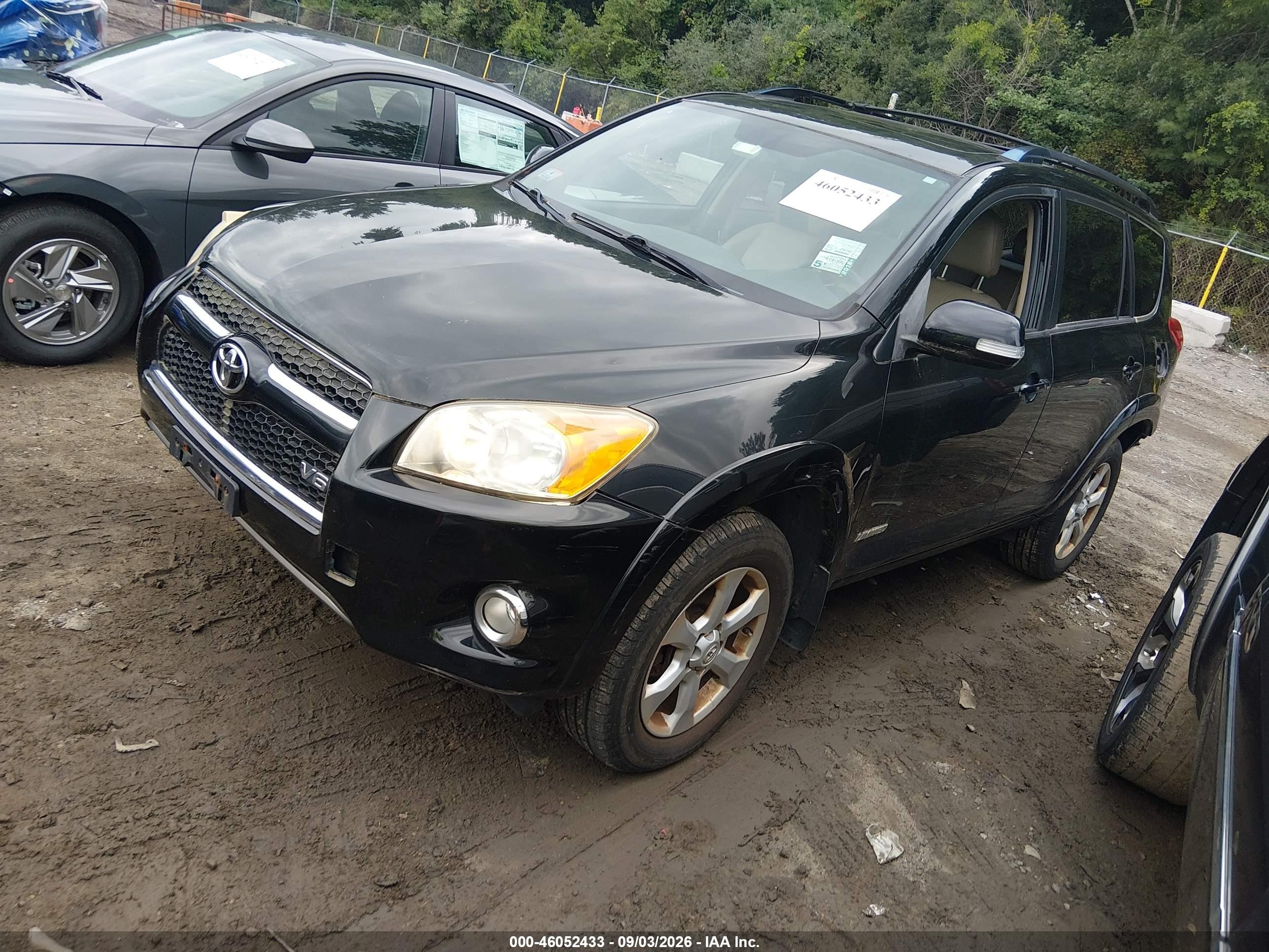 2009 Toyota Rav4 Limited V6 Черный vin: JTMBK31V595083228