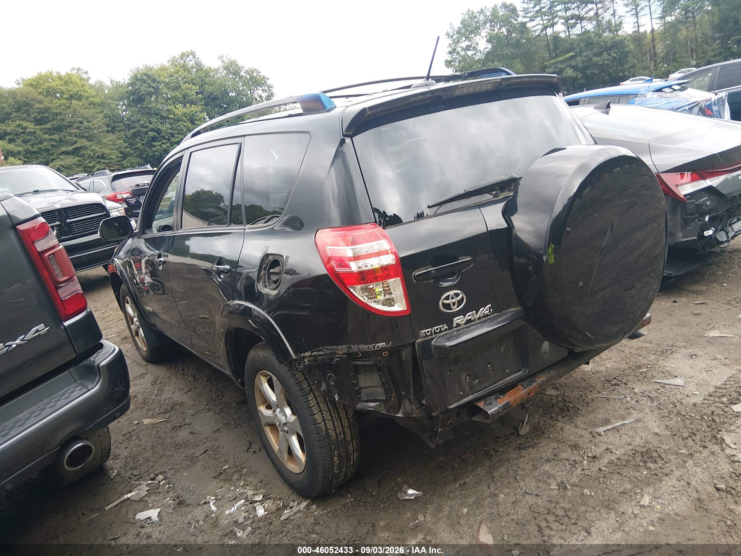 2009 Toyota Rav4 Limited V6 Черный vin: JTMBK31V595083228