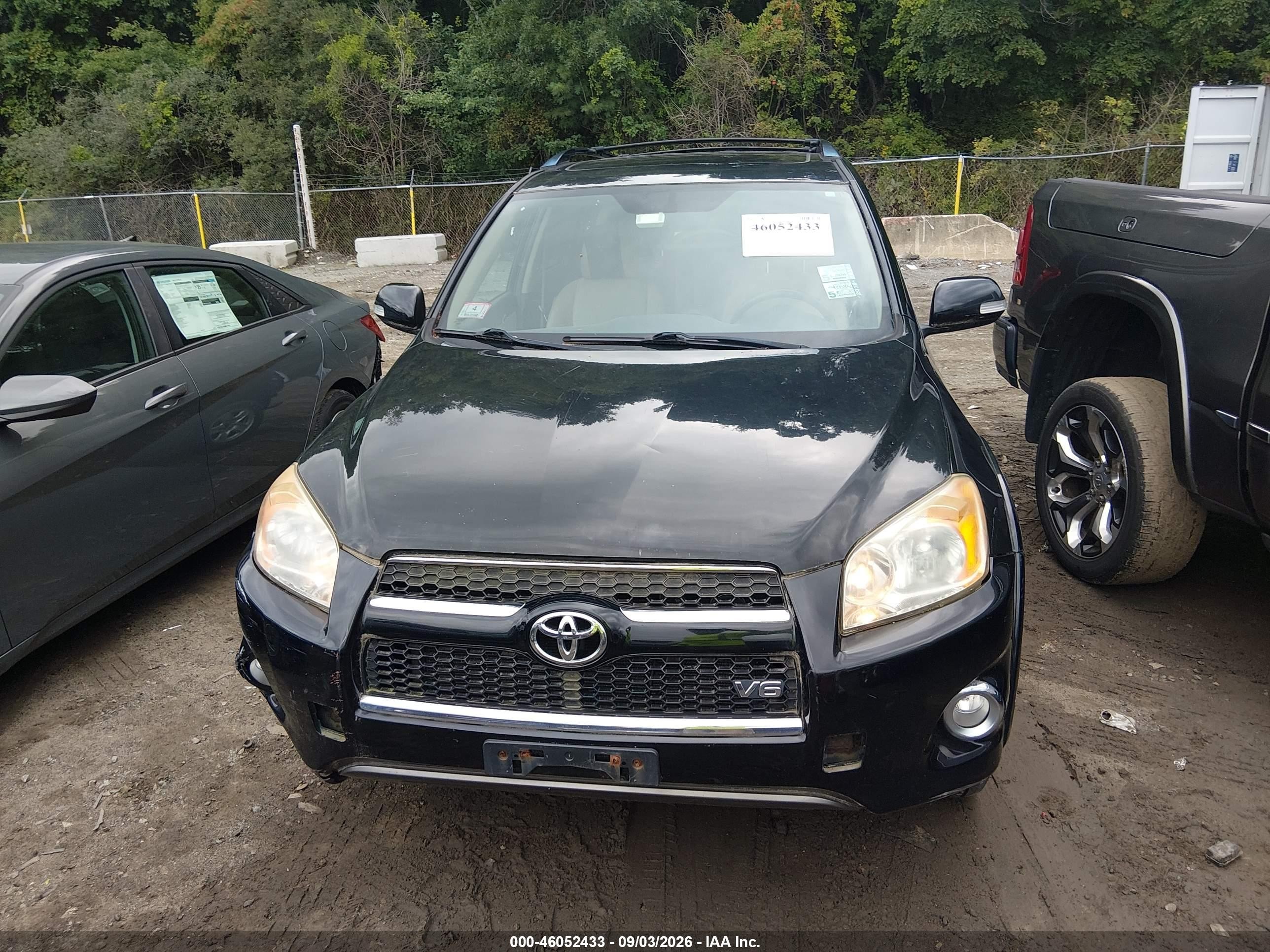 2009 Toyota Rav4 Limited V6 Черный vin: JTMBK31V595083228