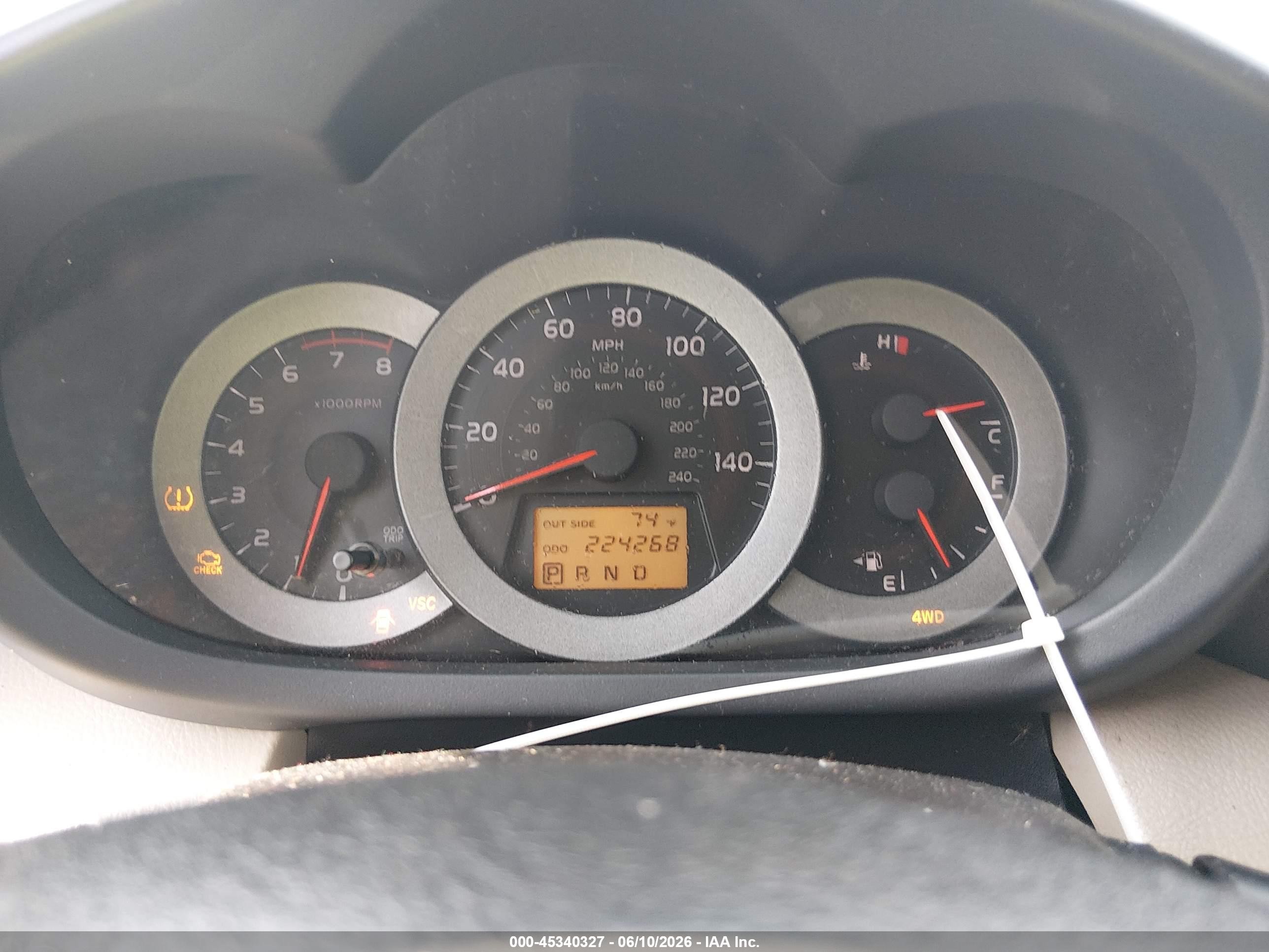 2006 Toyota Rav4 Limited V6 White vin: JTMBK31V665004869