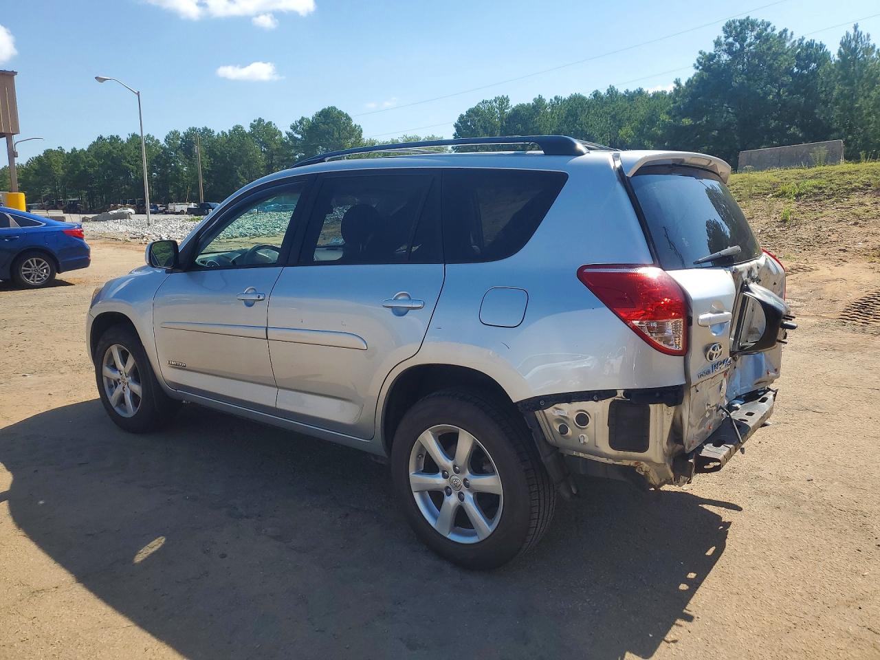 2007 Toyota Rav4 Limited Серебряный vin: JTMBK31V675024203