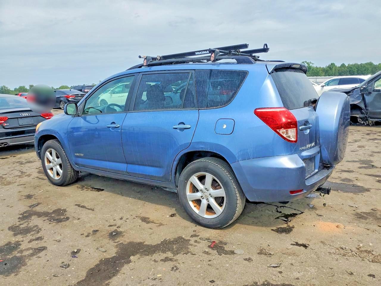 2007 Toyota Rav4 Limited Синий vin: JTMBK31V675036741