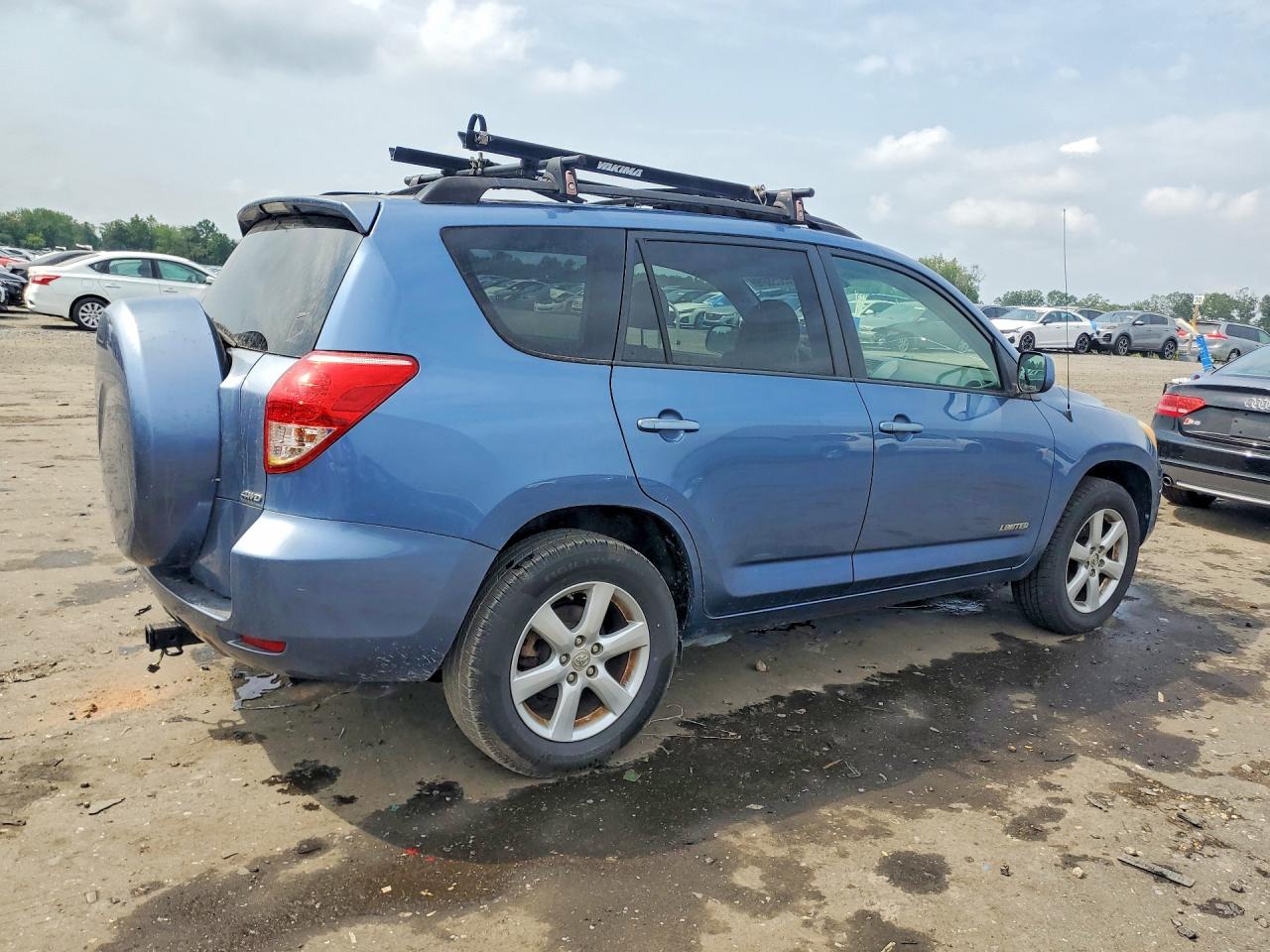 2007 Toyota Rav4 Limited Синий vin: JTMBK31V675036741