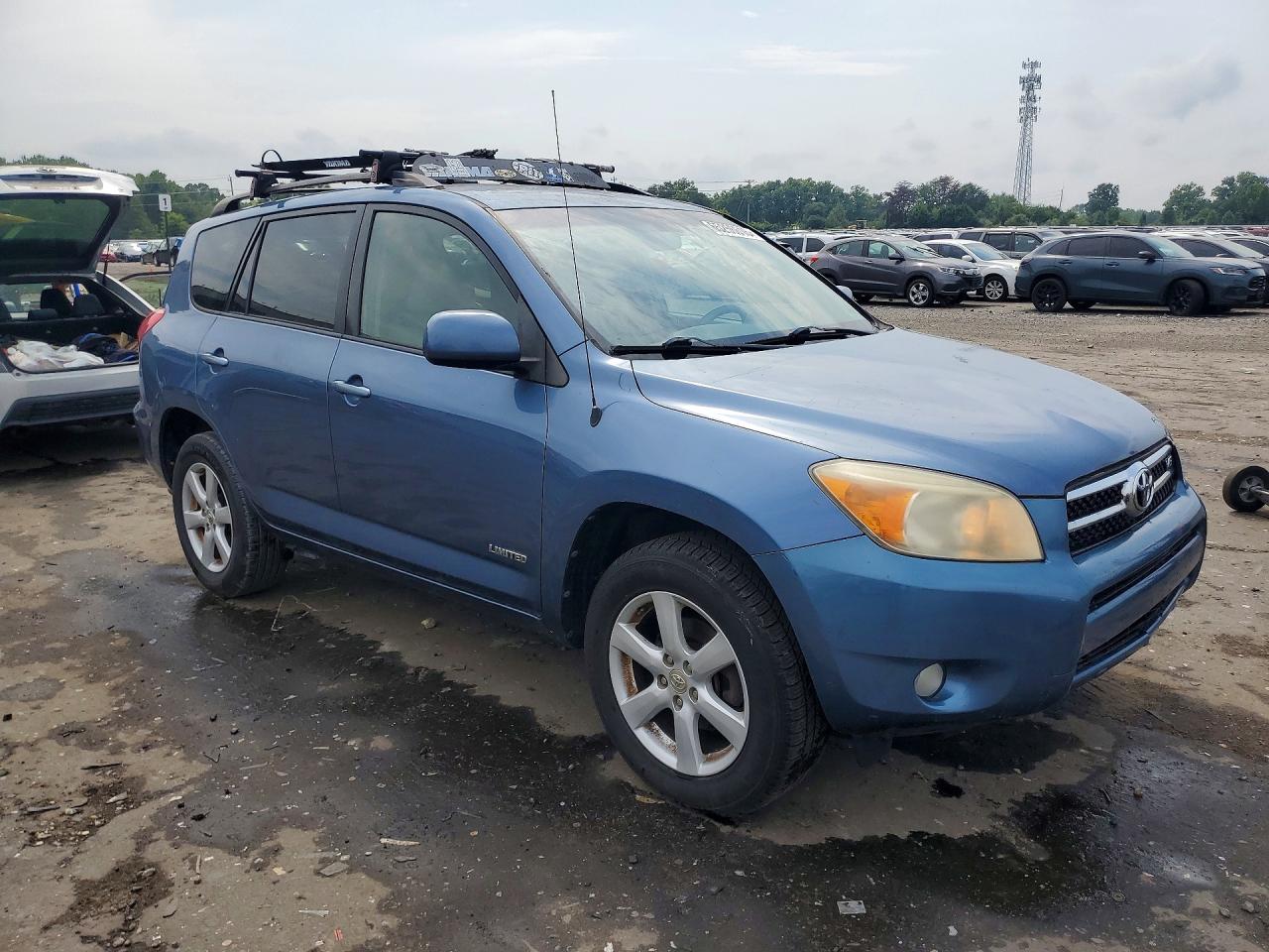 2007 Toyota Rav4 Limited Синий vin: JTMBK31V675036741