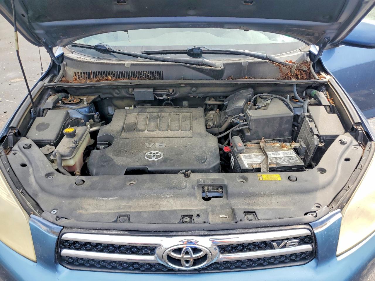 2007 Toyota Rav4 Limited Синий vin: JTMBK31V675036741