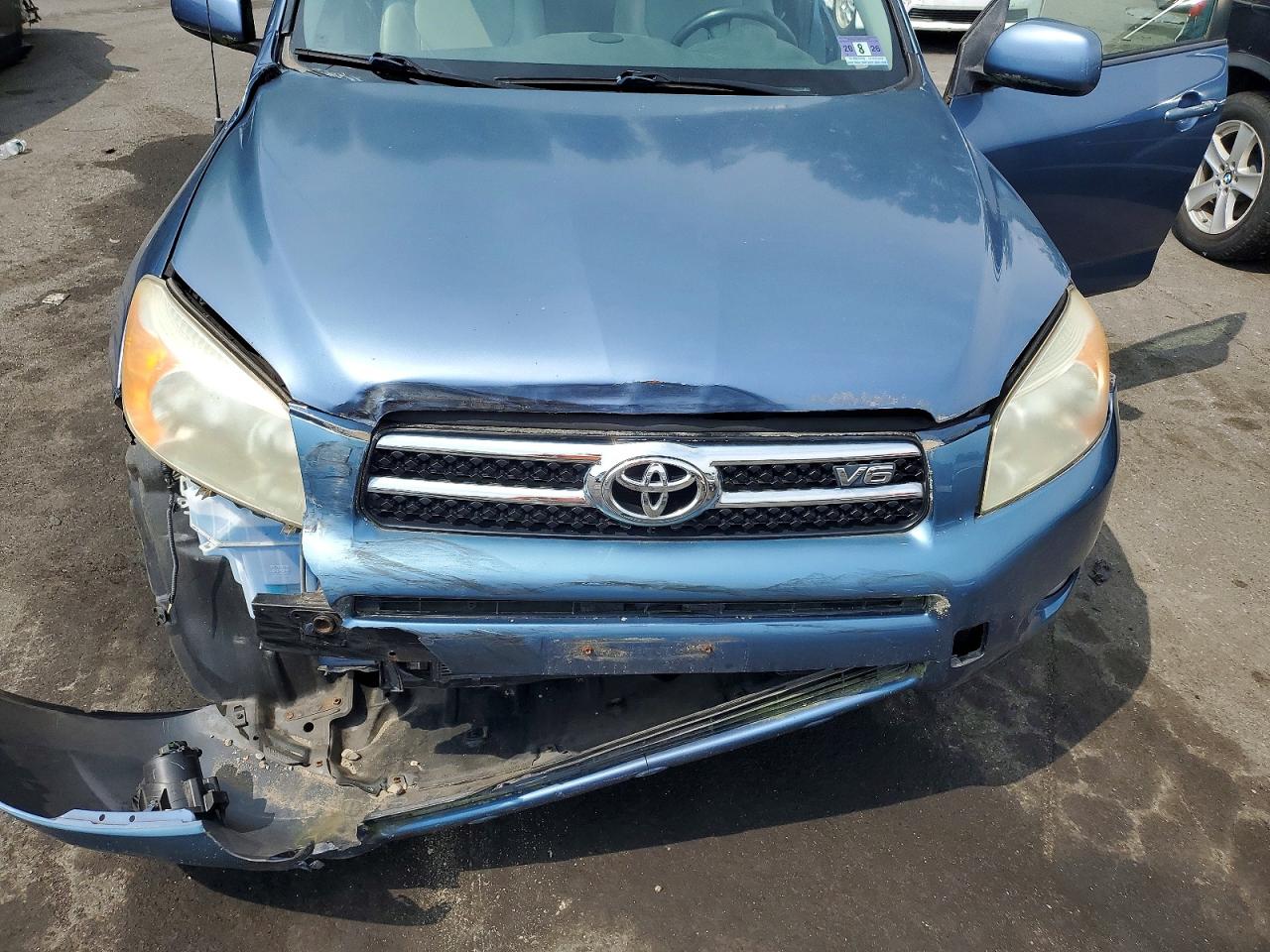 2007 Toyota Rav4 Limited Blue vin: JTMBK31V675037890