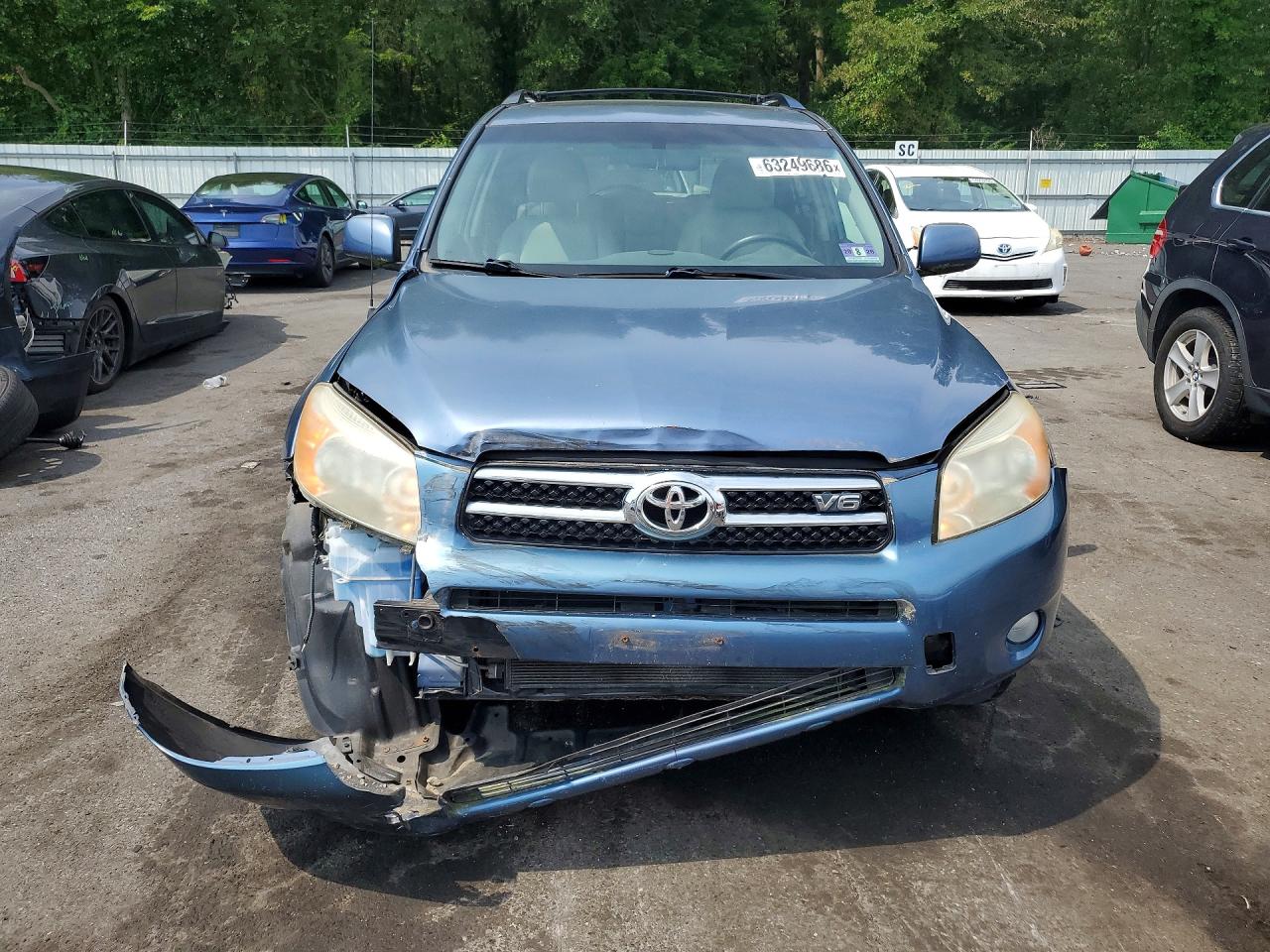 2007 Toyota Rav4 Limited Blue vin: JTMBK31V675037890
