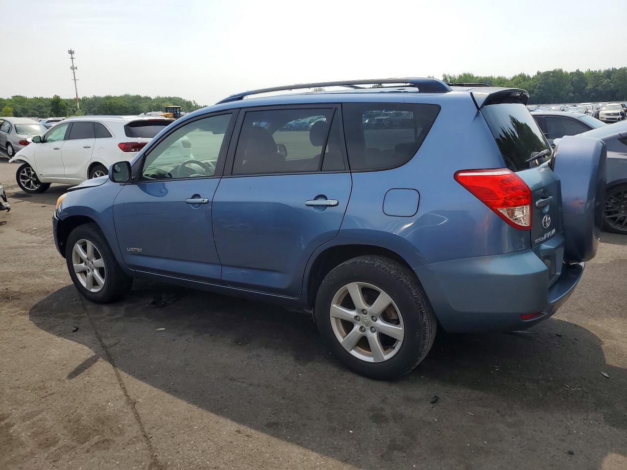 2007 Toyota Rav4 Limited Blue vin: JTMBK31V675037890