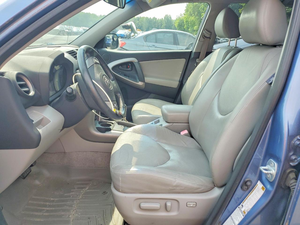 2007 Toyota Rav4 Limited Blue vin: JTMBK31V675037890