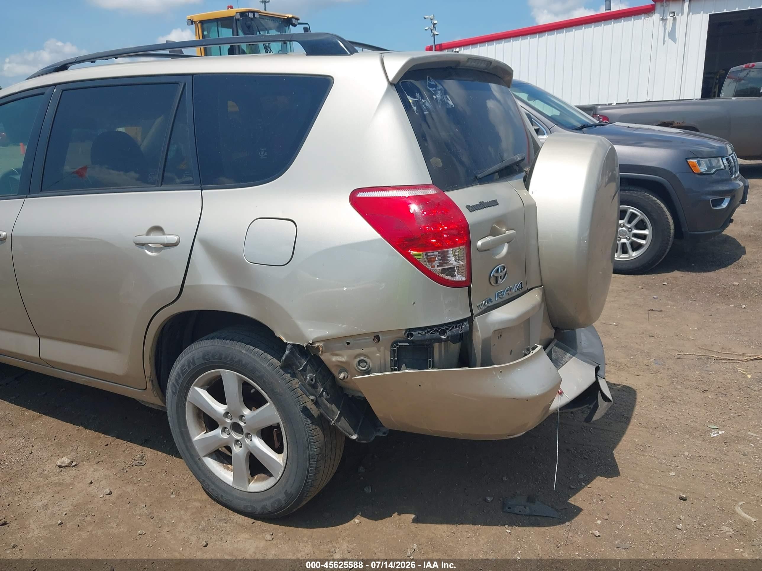 2007 Toyota Rav4 Limited Beige vin: JTMBK31V675039901