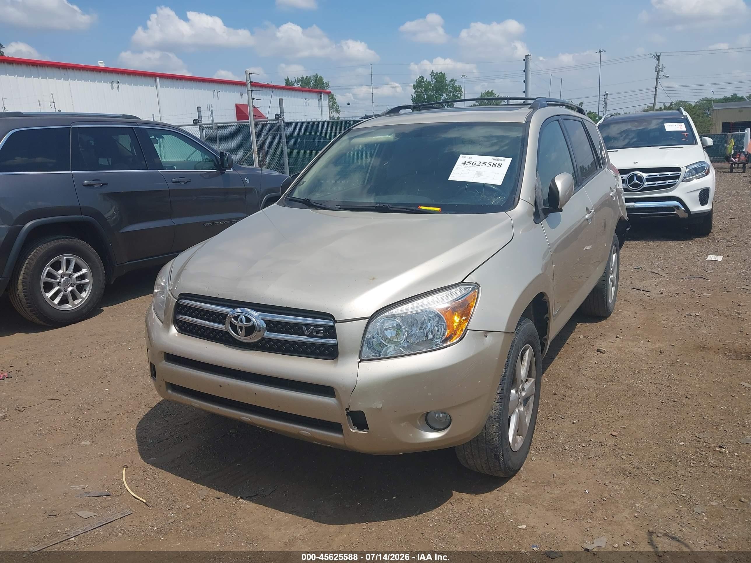 2007 Toyota Rav4 Limited Beige vin: JTMBK31V675039901