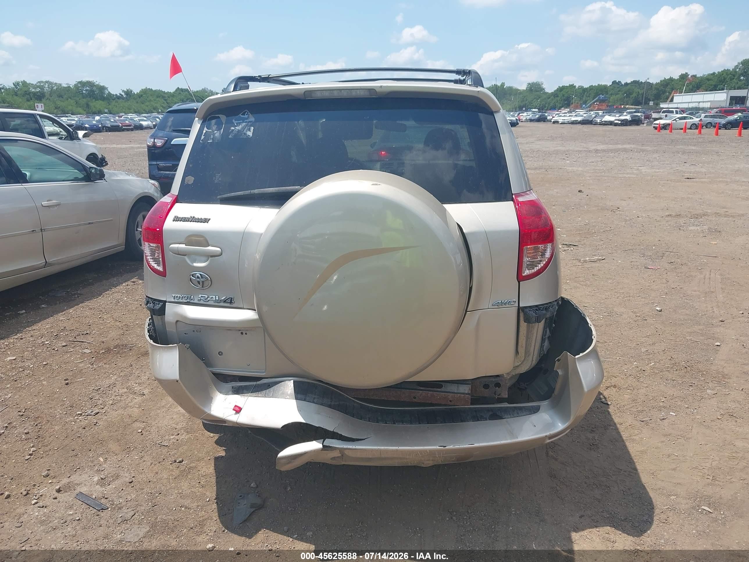2007 Toyota Rav4 Limited Beige vin: JTMBK31V675039901