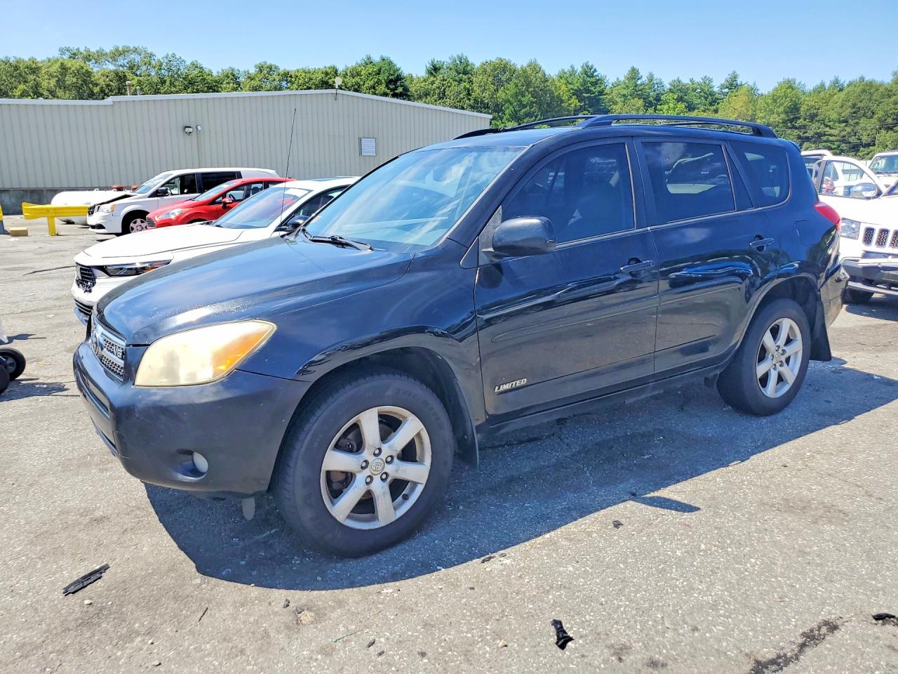 2007 Toyota Rav4 Limited Черный vin: JTMBK31V676015821