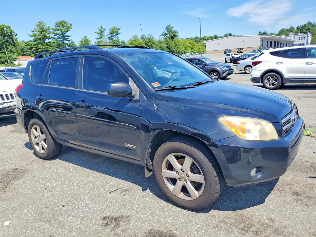 2007 Toyota Rav4 Limited Черный vin: JTMBK31V676015821