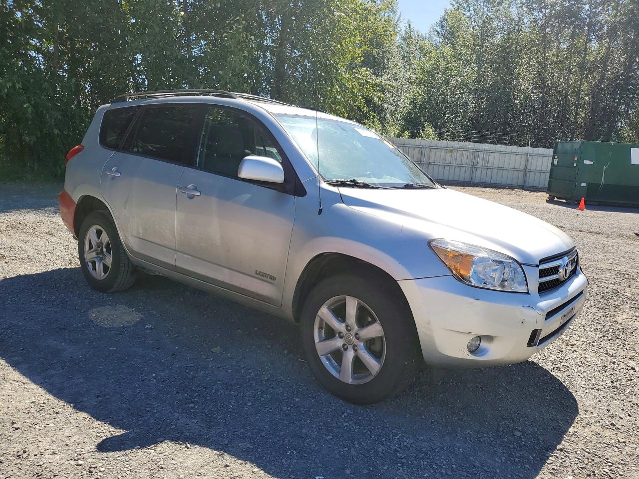 2007 Toyota Rav4 Limited Silver vin: JTMBK31V676019898