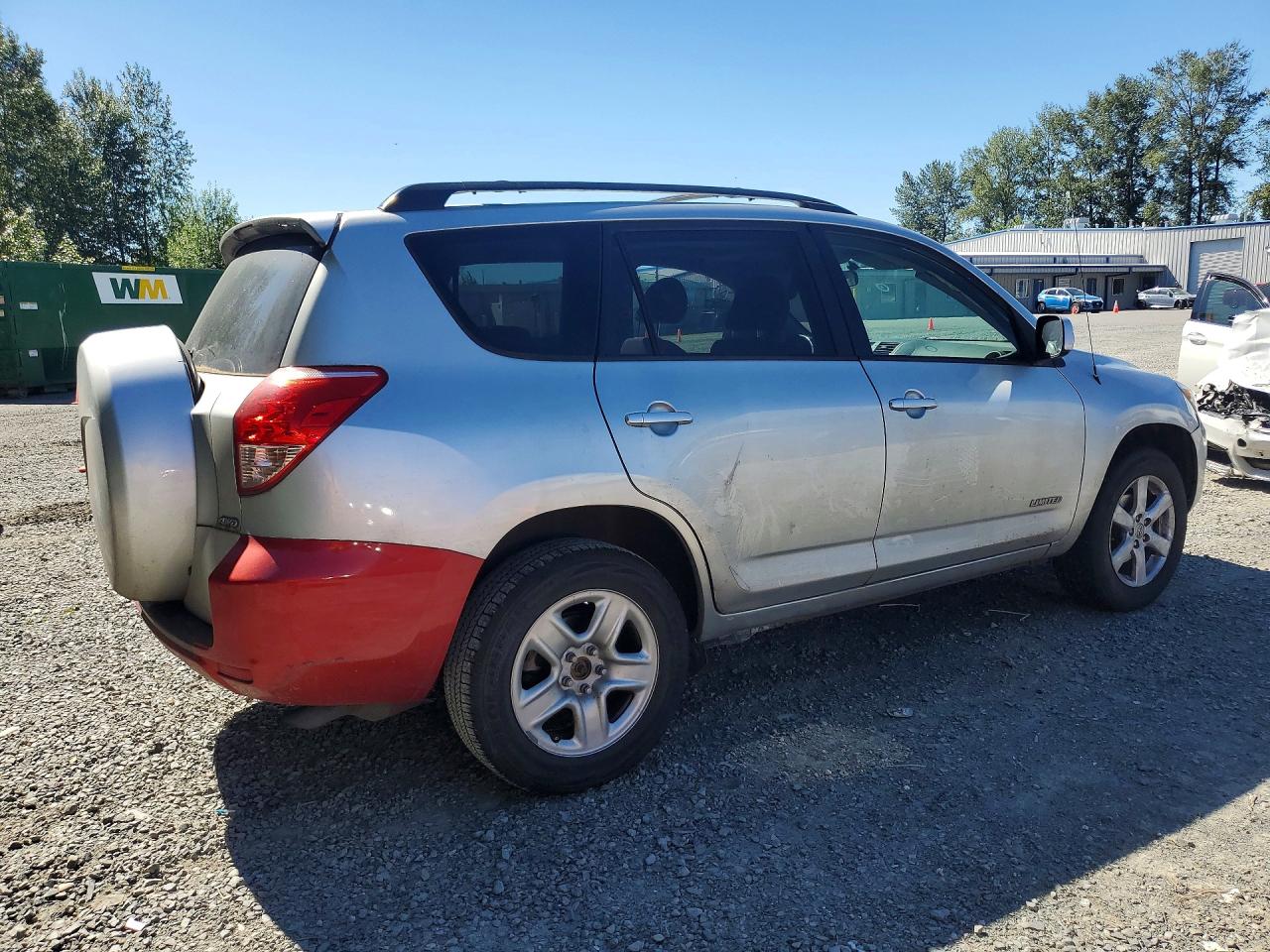 2007 Toyota Rav4 Limited Silver vin: JTMBK31V676019898