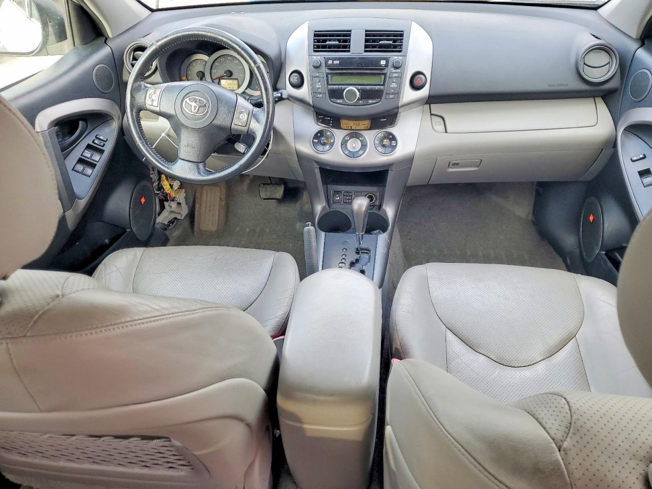 2008 Toyota Rav4 Limited Silver vin: JTMBK31V685043965