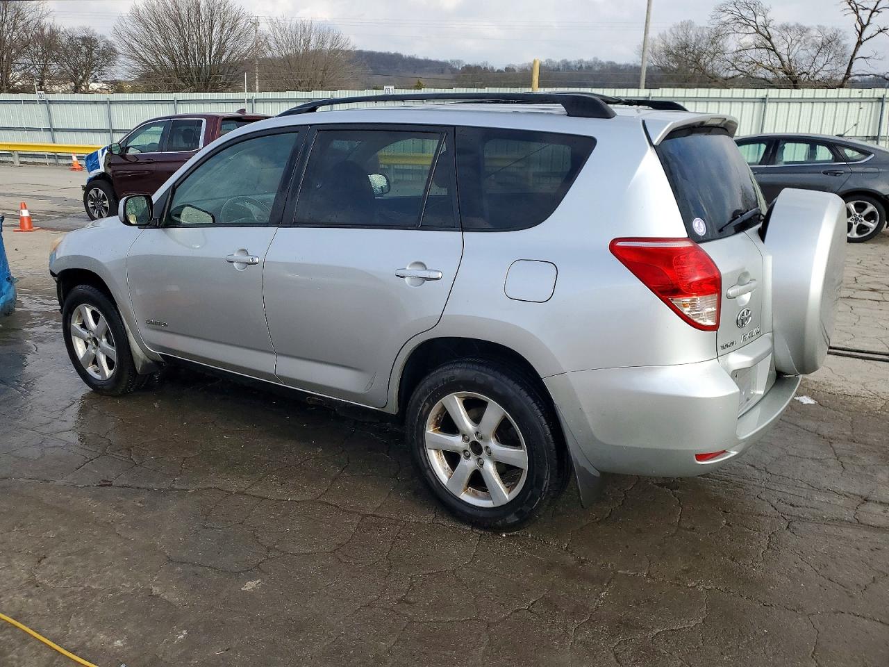 2008 Toyota Rav4 Limited Silver vin: JTMBK31V685043965
