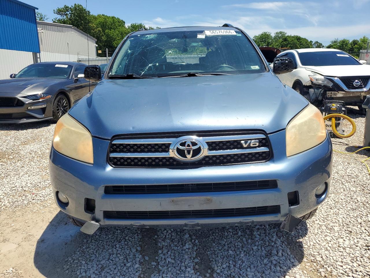 2008 Toyota Rav4 Limited Blue vin: JTMBK31V685057123