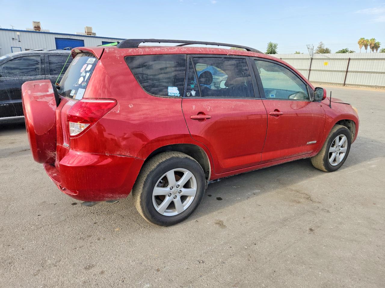 2008 Toyota Rav4 Limited Red vin: JTMBK31V686031177