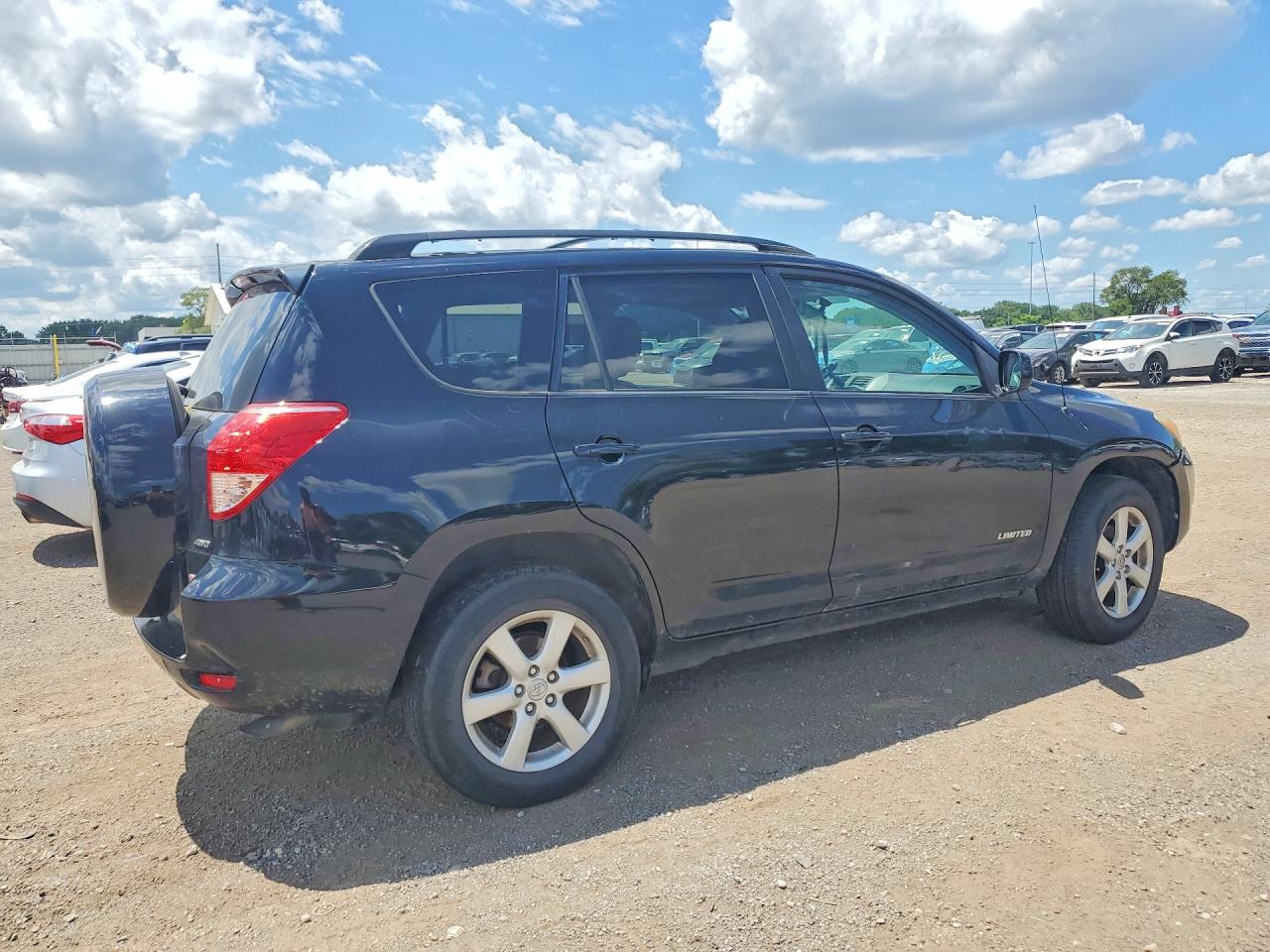 2008 Toyota Rav4 Limited Black vin: JTMBK31V686047248