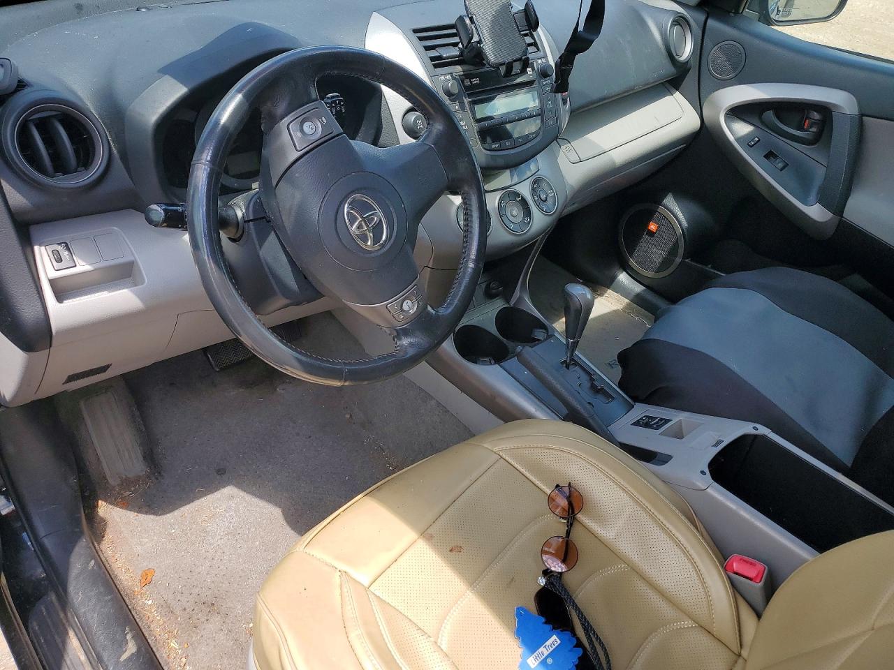 2008 Toyota Rav4 Limited Black vin: JTMBK31V686047248