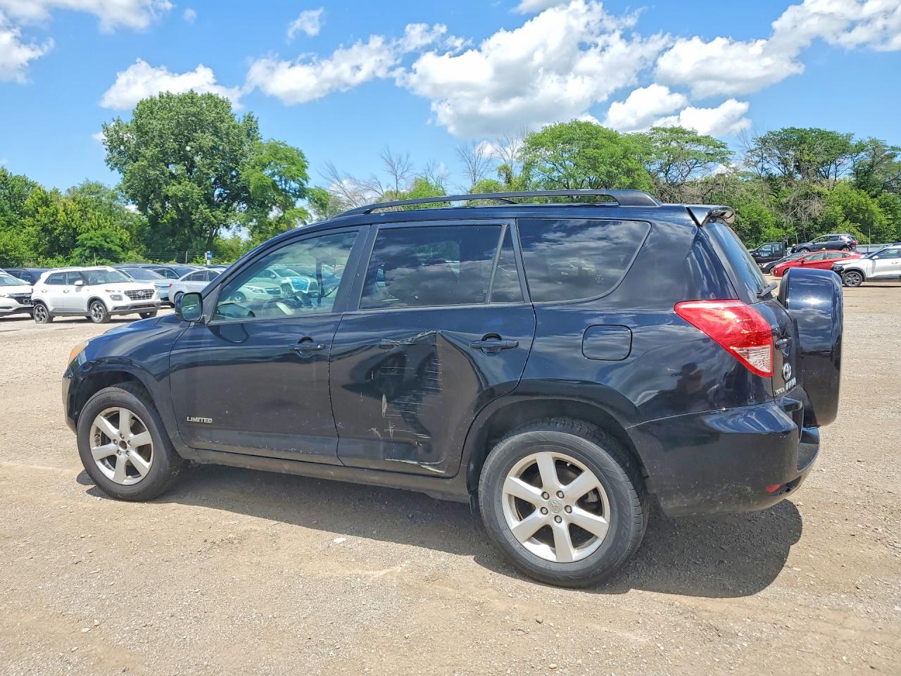 2008 Toyota Rav4 Limited Black vin: JTMBK31V686047248