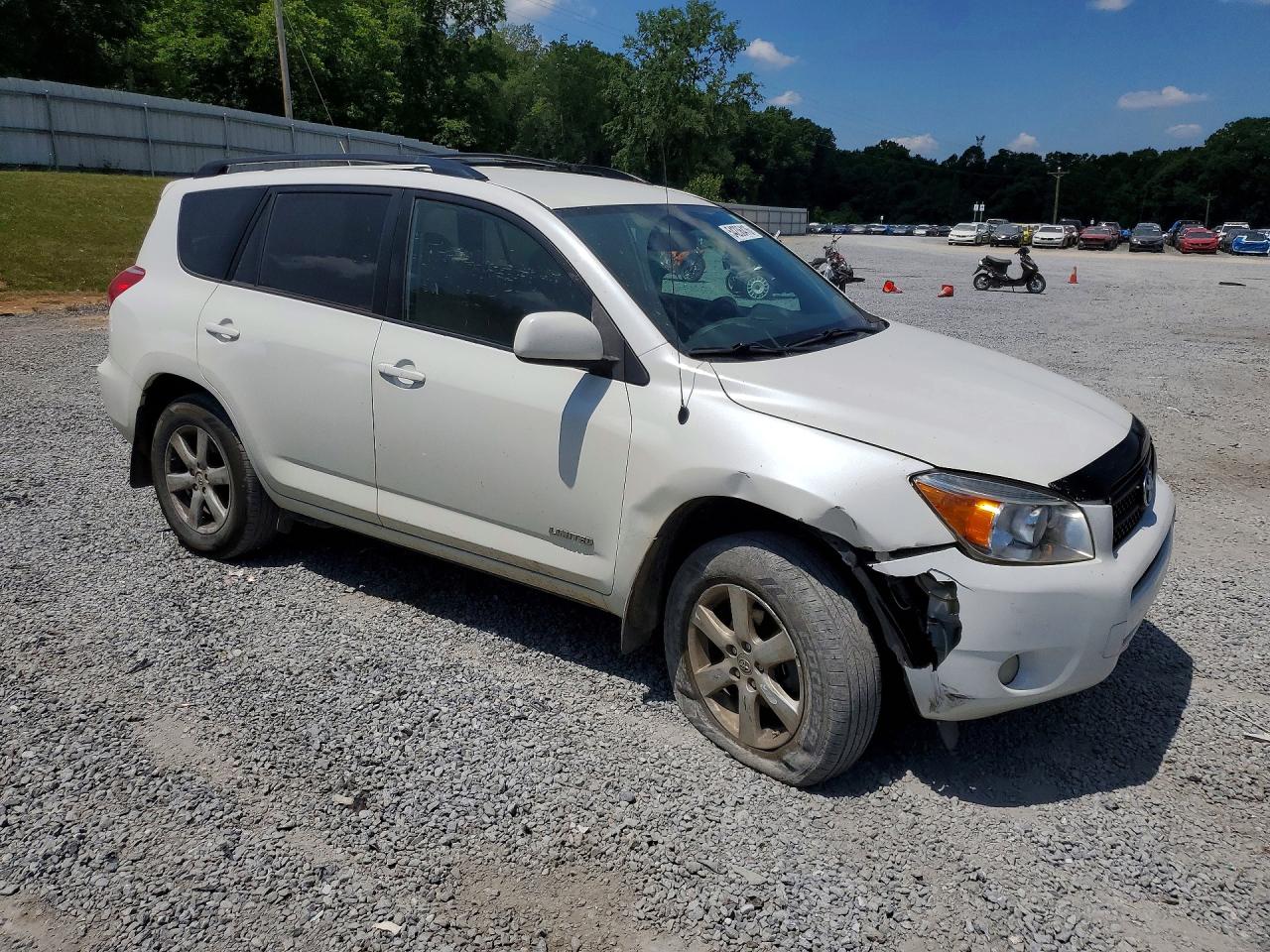 2006 Toyota Rav4 Limited White vin: JTMBK31V765004637