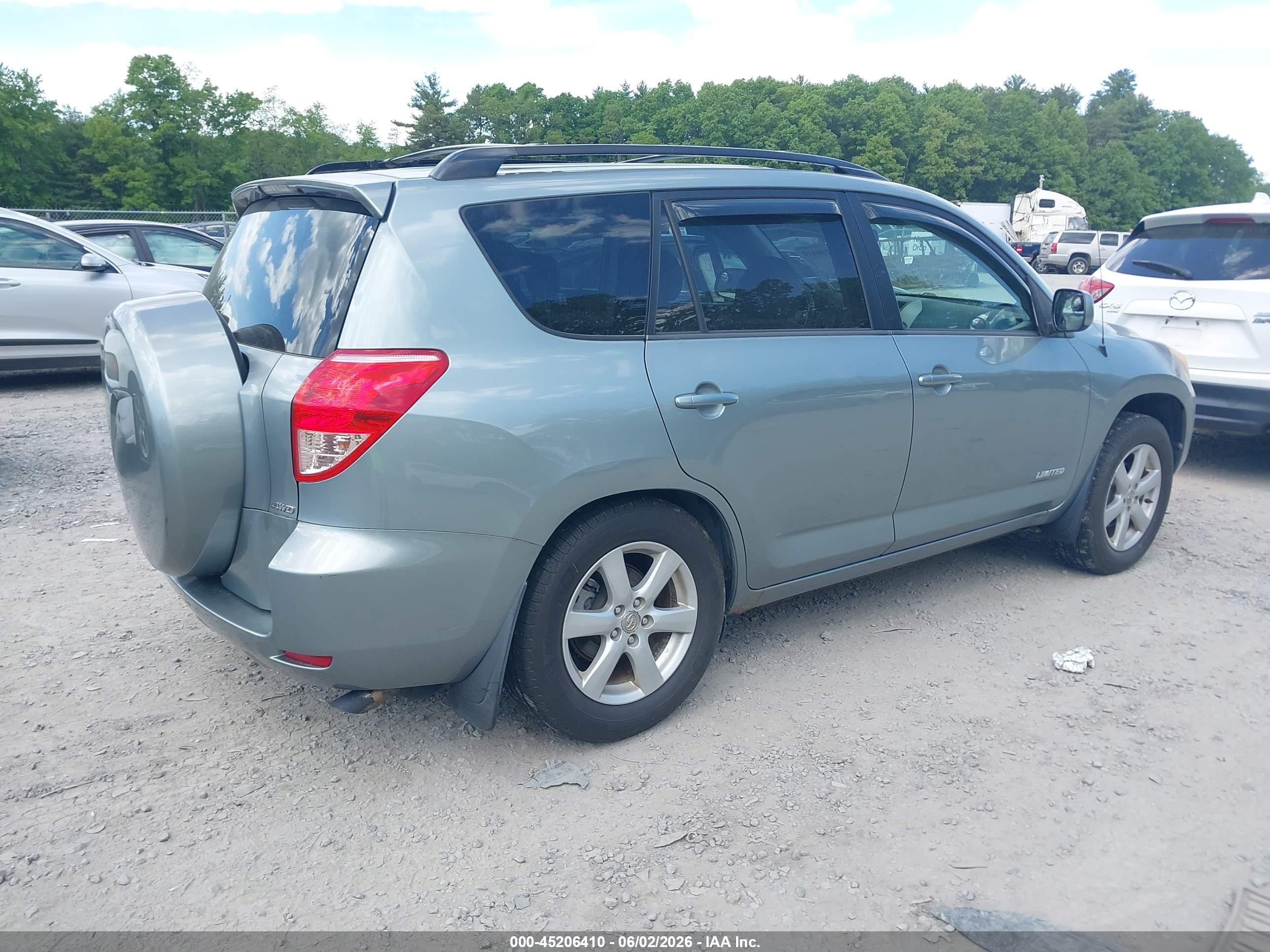 2006 Toyota Rav4 Limited V6 Green vin: JTMBK31V766007158