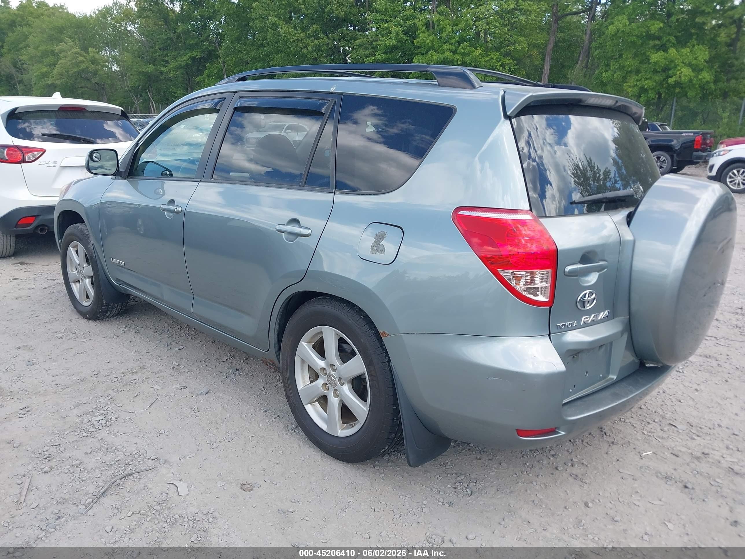 2006 Toyota Rav4 Limited V6 Green vin: JTMBK31V766007158