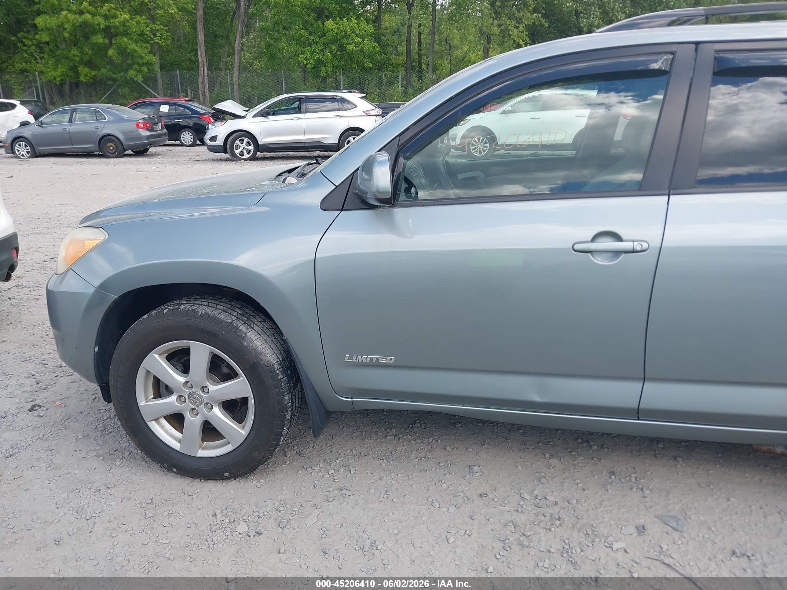 2006 Toyota Rav4 Limited V6 Green vin: JTMBK31V766007158
