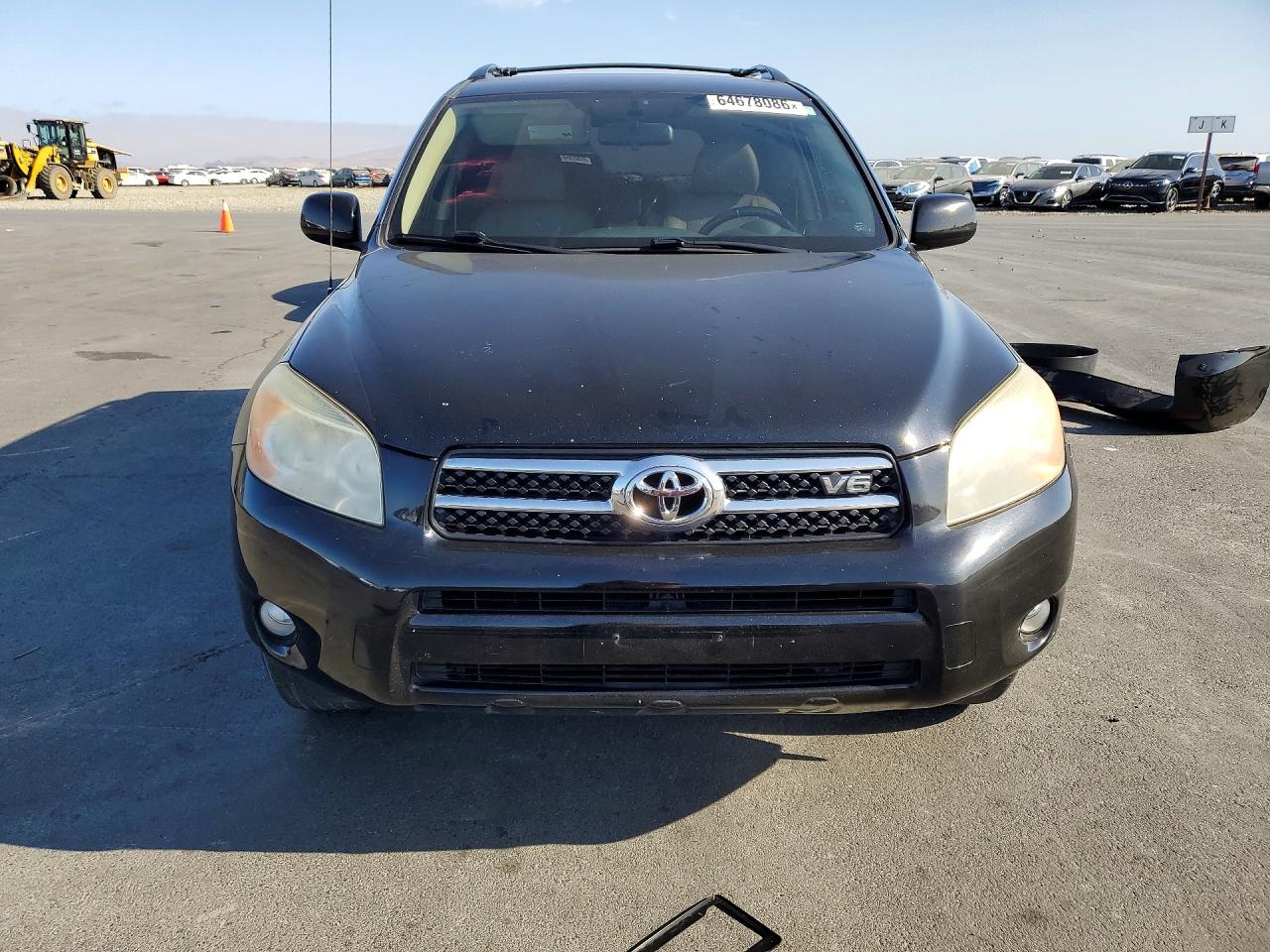 2007 Toyota Rav4 Limited Black vin: JTMBK31V775036442
