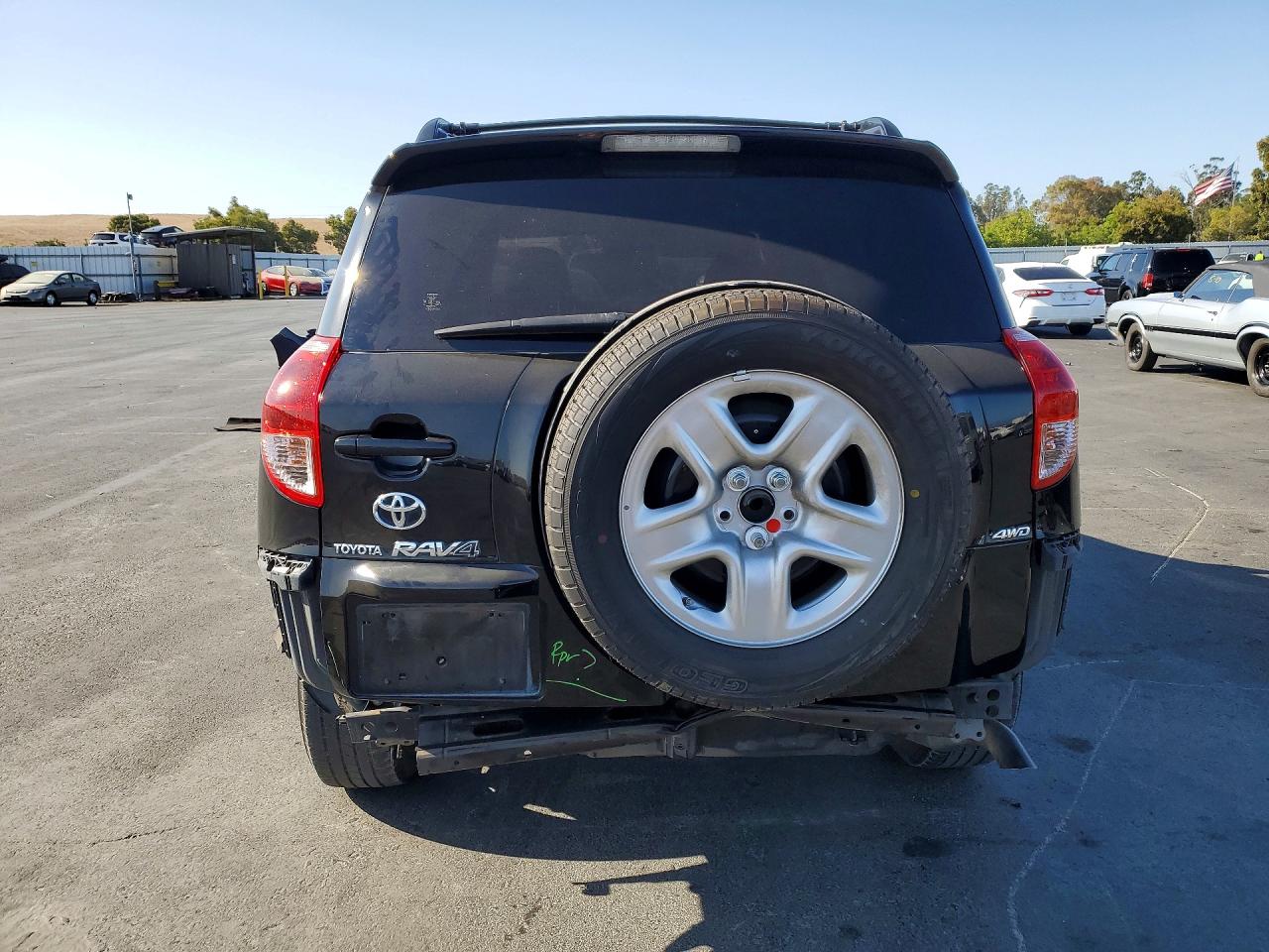2007 Toyota Rav4 Limited Black vin: JTMBK31V775036442