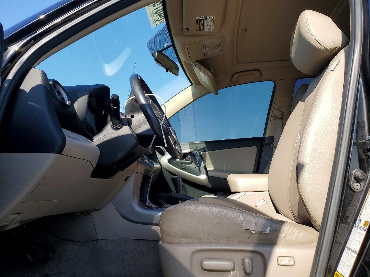 2007 Toyota Rav4 Limited Black vin: JTMBK31V775036442