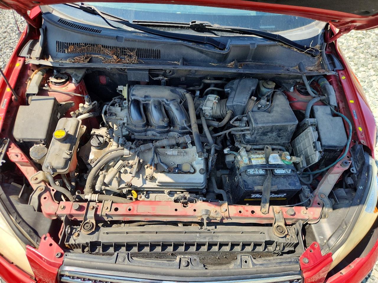 2007 Toyota Rav4 Limited Red vin: JTMBK31V776013382