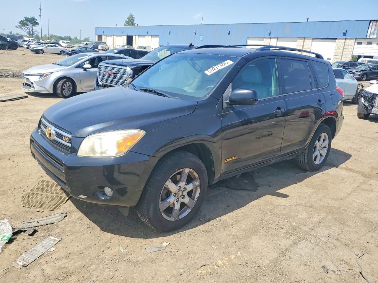2007 Toyota Rav 4 Black vin: JTMBK31V776026472