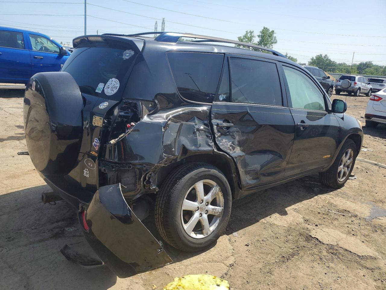 2007 Toyota Rav 4 Black vin: JTMBK31V776026472