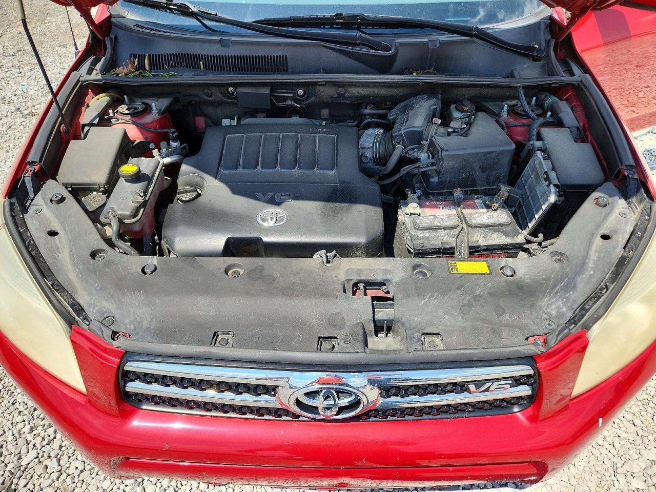 2008 Toyota Rav4 Limited Red vin: JTMBK31V786030300