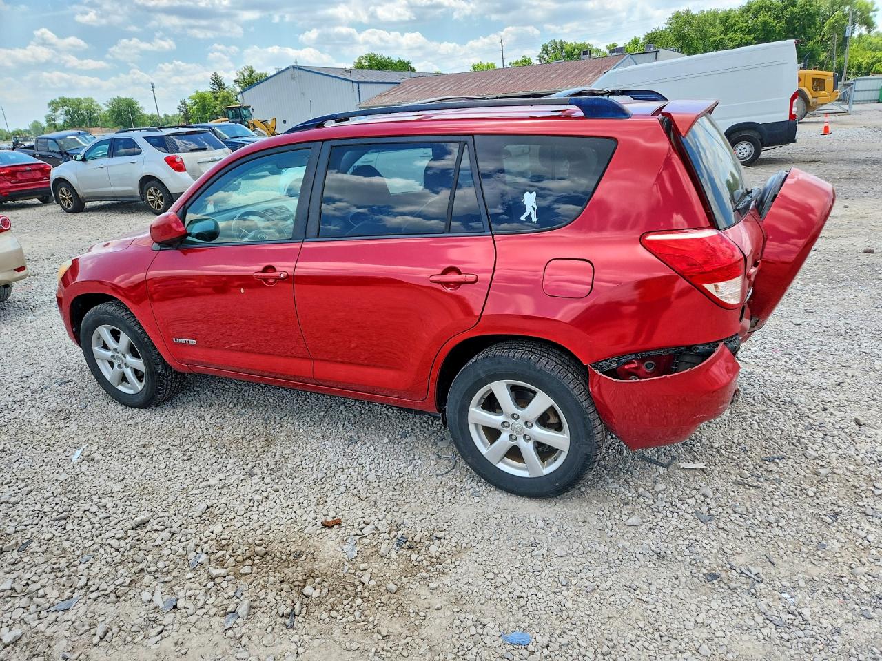 2008 Toyota Rav4 Limited Red vin: JTMBK31V786030300