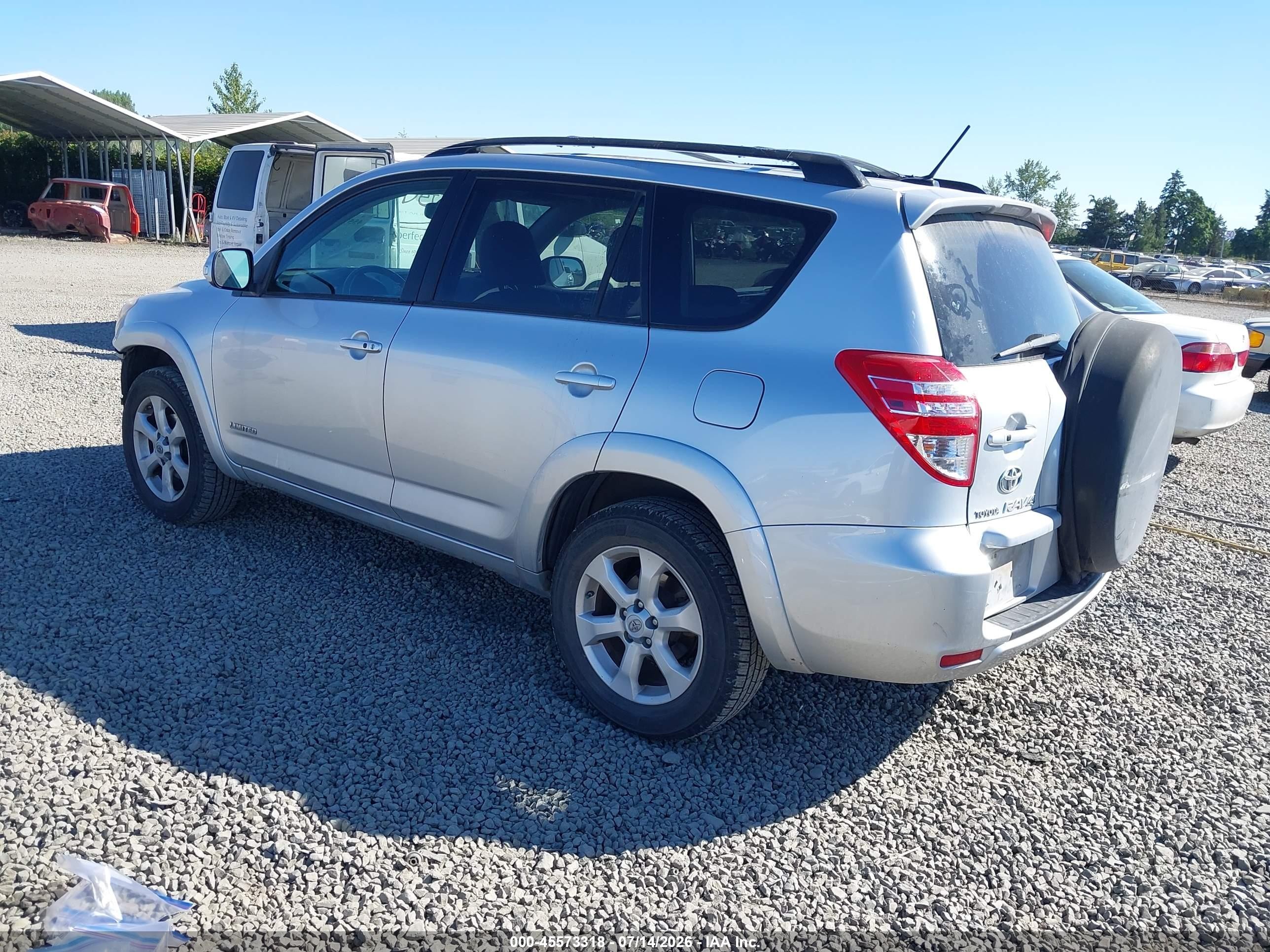 2009 Toyota Rav4 Limited V6 Серебряный vin: JTMBK31V79D008486