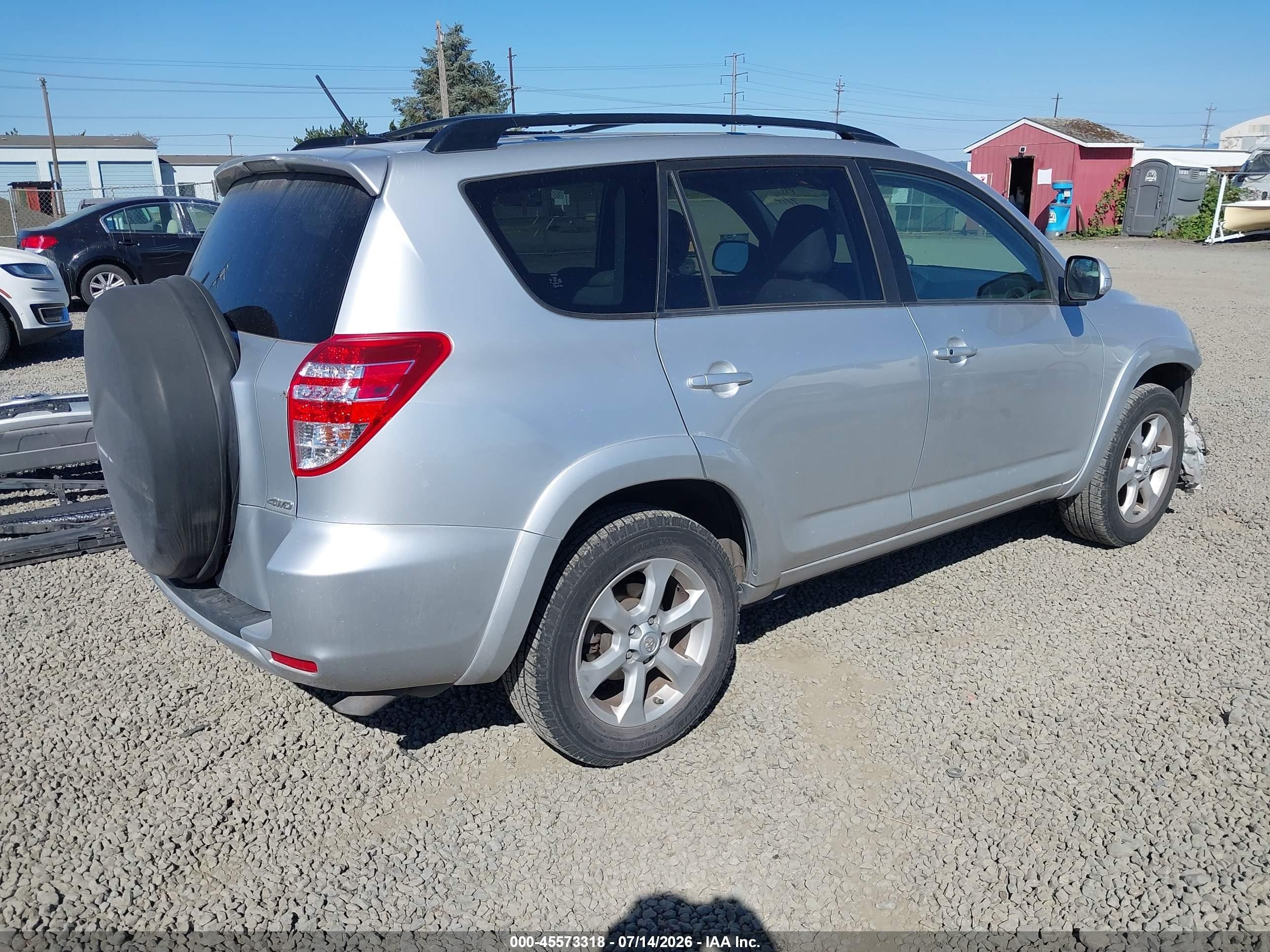 2009 Toyota Rav4 Limited V6 Серебряный vin: JTMBK31V79D008486