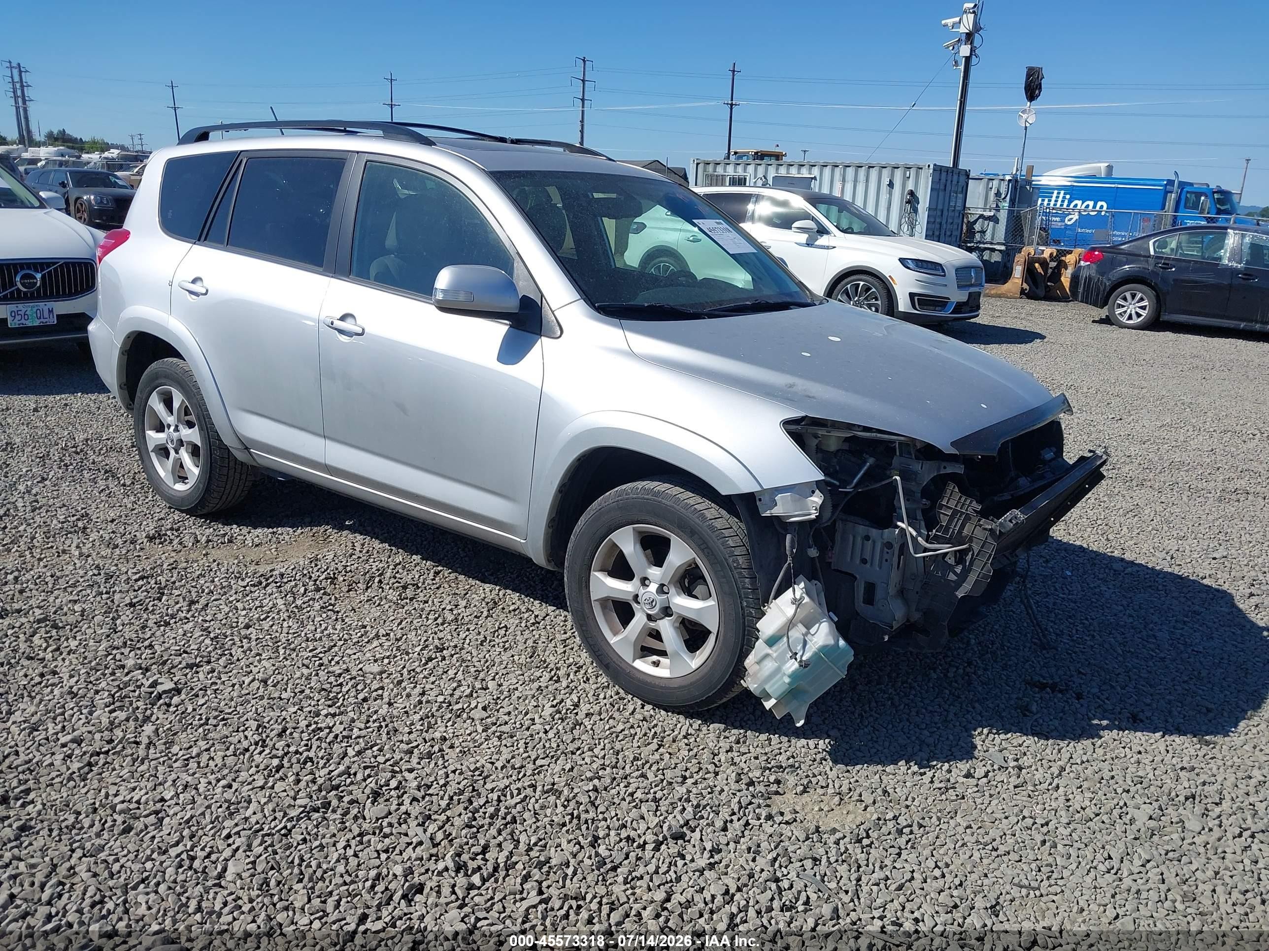 2009 Toyota Rav4 Limited V6 Silver vin: JTMBK31V79D008486