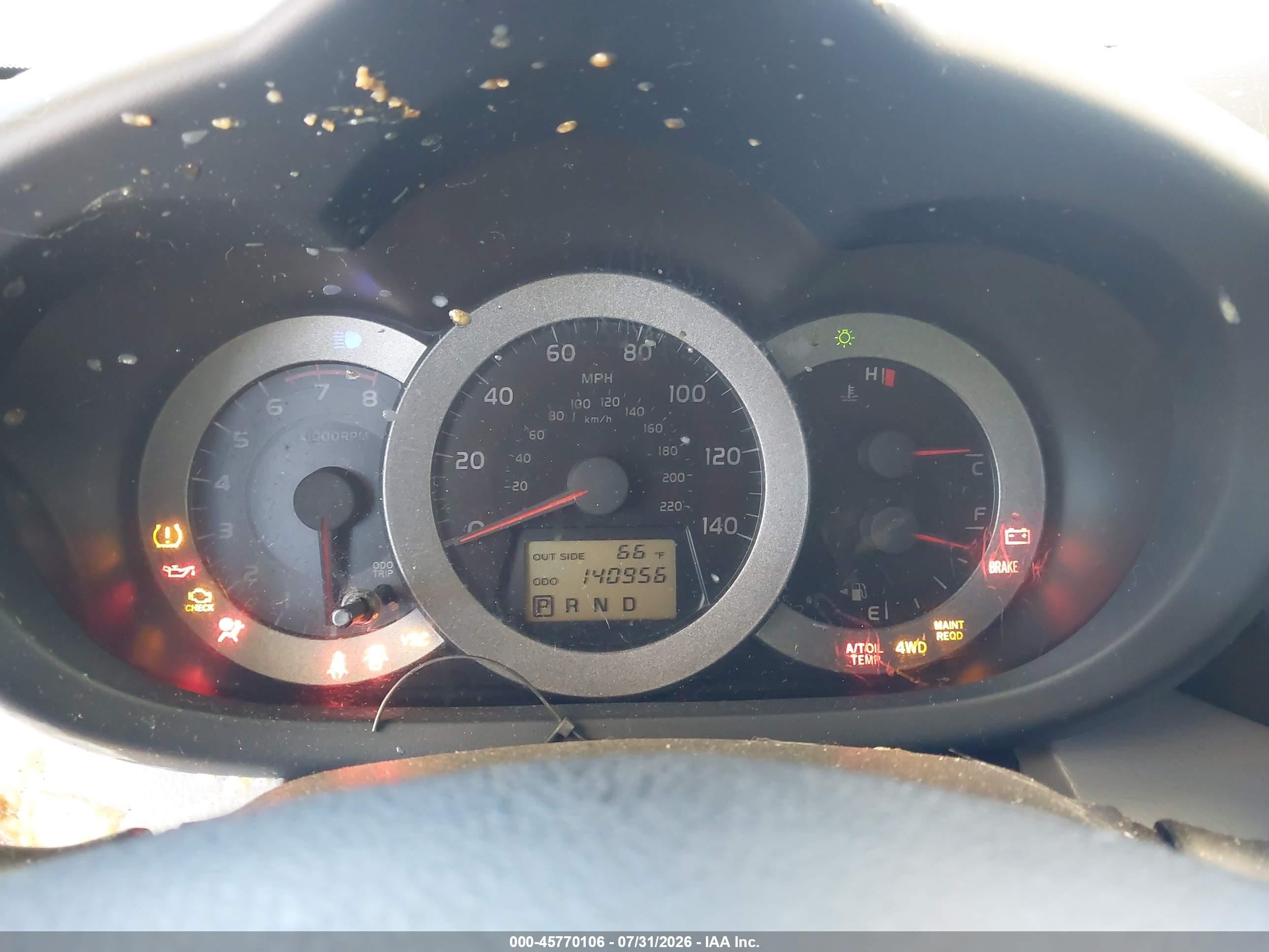 2006 Toyota Rav4 Limited V6 White vin: JTMBK31V865010348