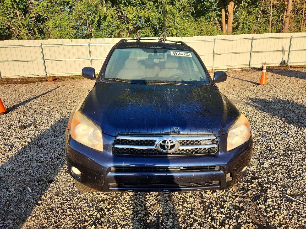 2007 Toyota Rav4 Limited Синий vin: JTMBK31V875015843