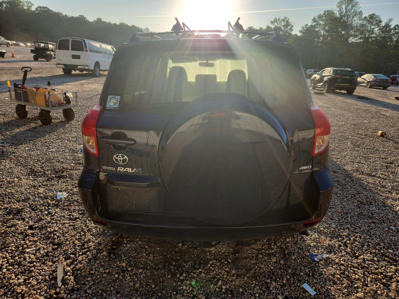 2007 Toyota Rav4 Limited Синий vin: JTMBK31V875015843