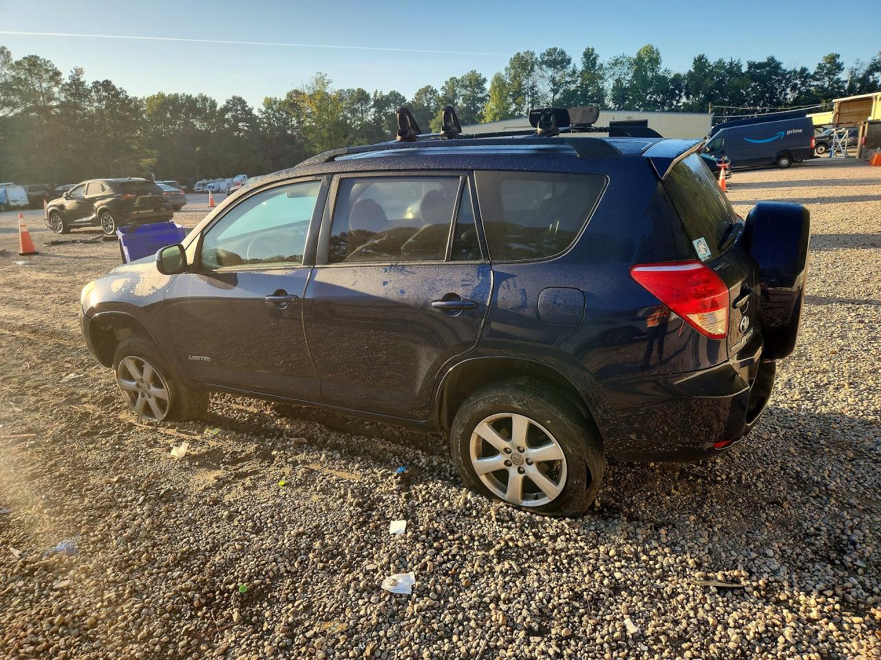 2007 Toyota Rav4 Limited Синий vin: JTMBK31V875015843