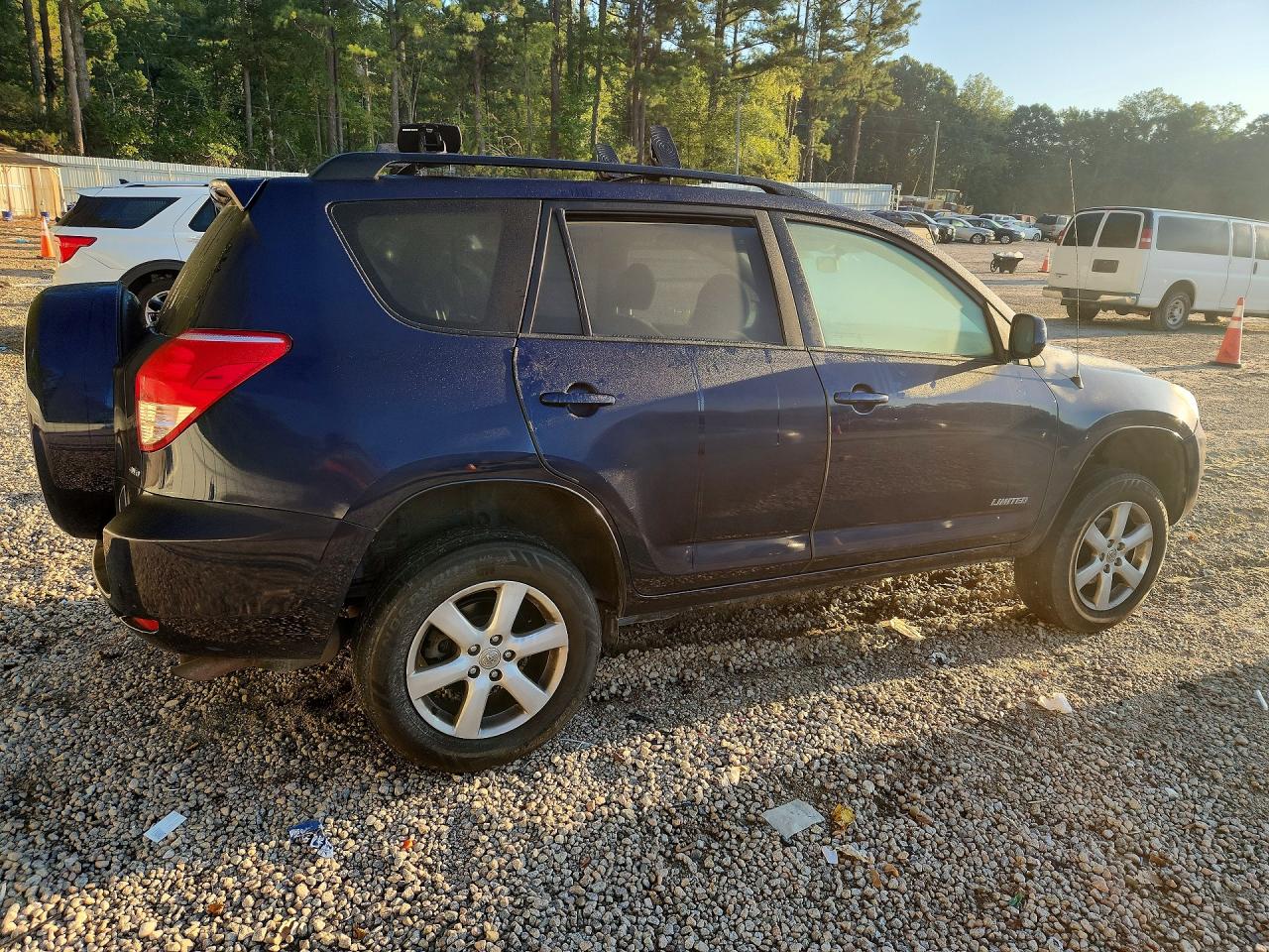 2007 Toyota Rav4 Limited Синий vin: JTMBK31V875015843