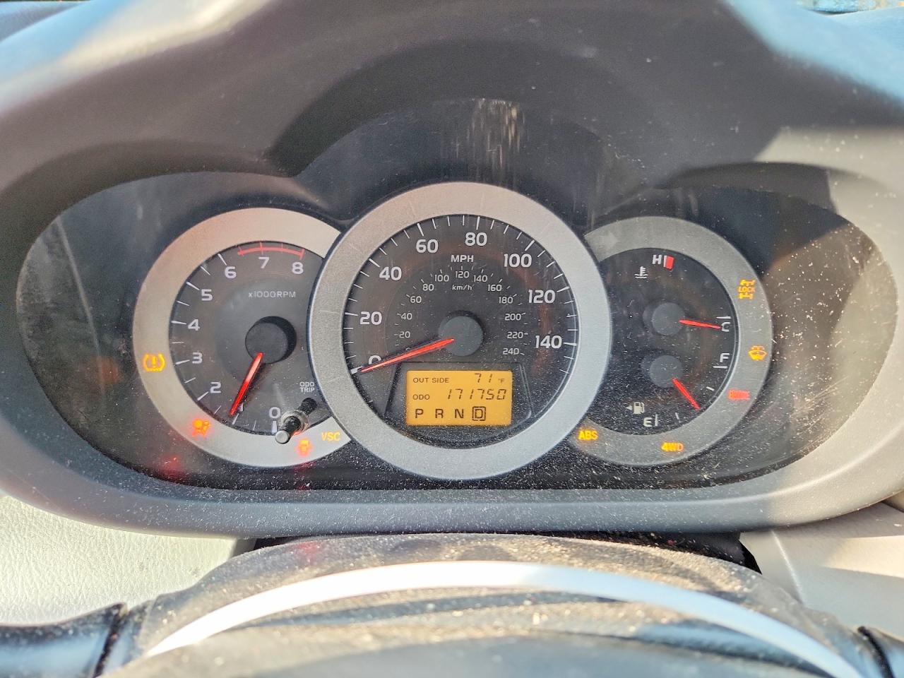 2007 Toyota Rav4 Limited Blue vin: JTMBK31V875021867