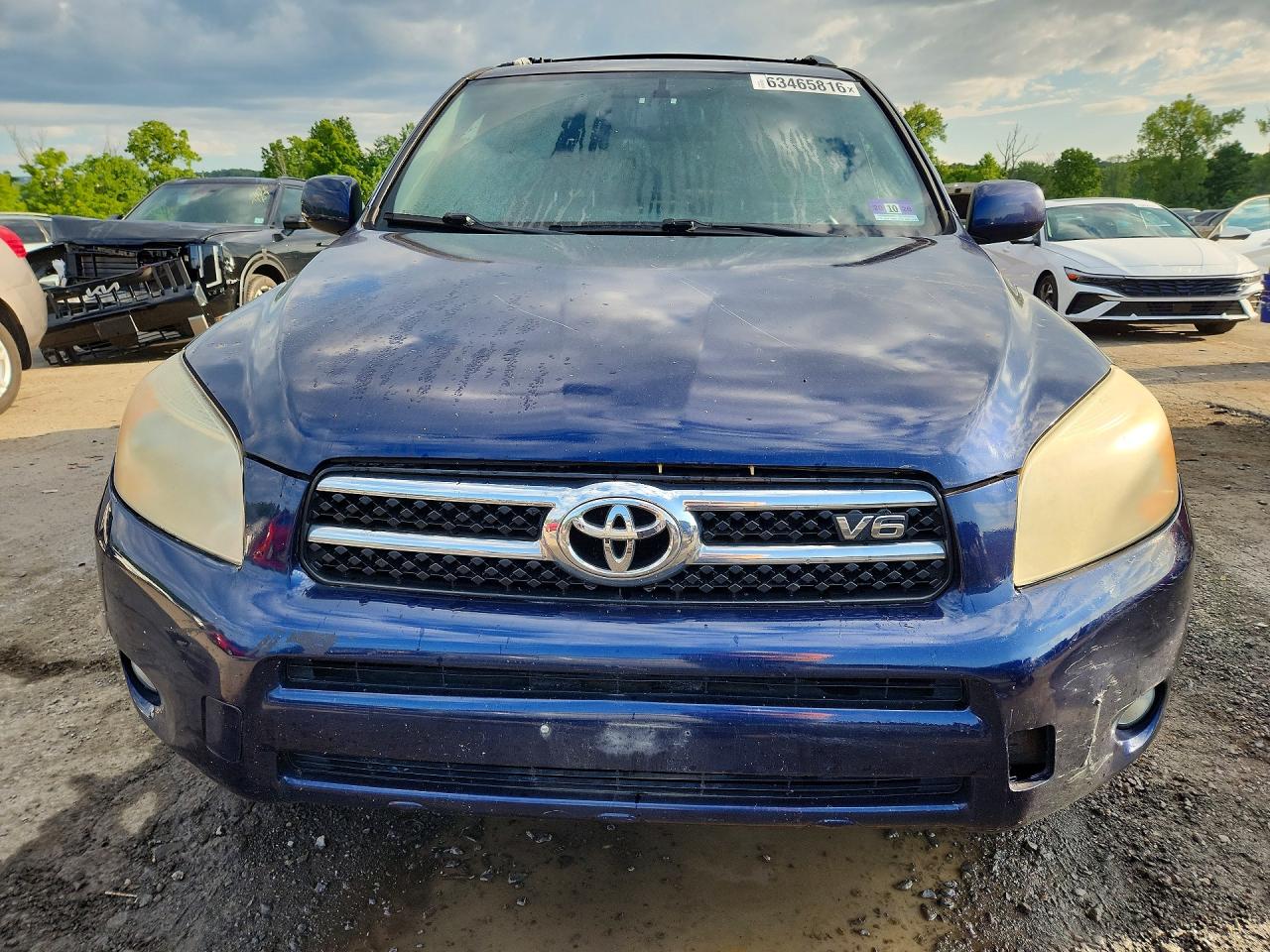 2007 Toyota Rav4 Limited Blue vin: JTMBK31V875021867