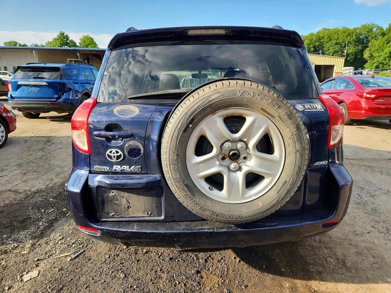 2007 Toyota Rav4 Limited Blue vin: JTMBK31V875021867